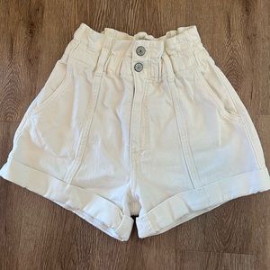 Abercrombie 80s Paperbag Ultra High Rise Shorts